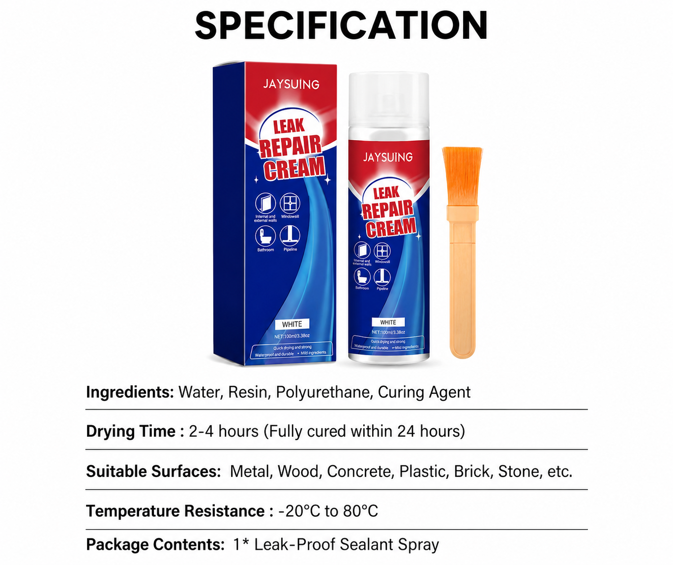 Leak Repair Waterproof Sealant Spray (Buy 1 Get 1 Free)