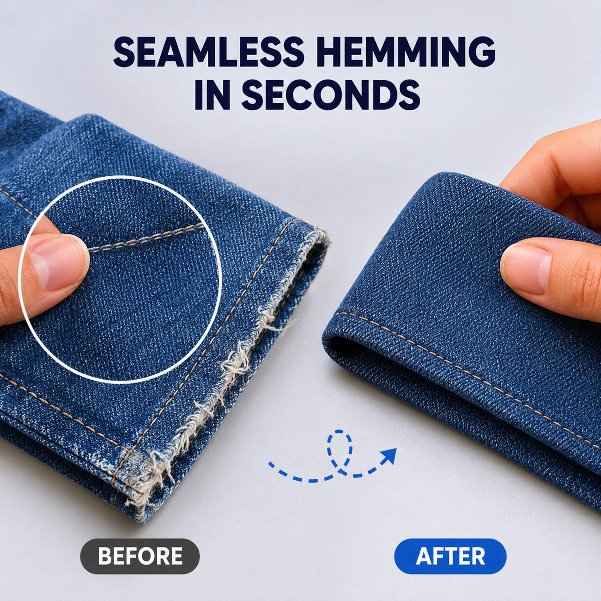 StitchFree™ | Strong & Reliable Hold | No Sewing Needed