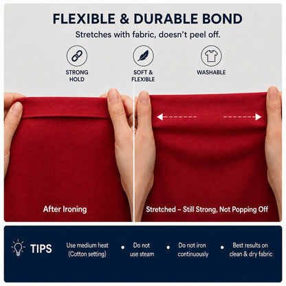 StitchFree™ | Strong & Reliable Hold | No Sewing Needed