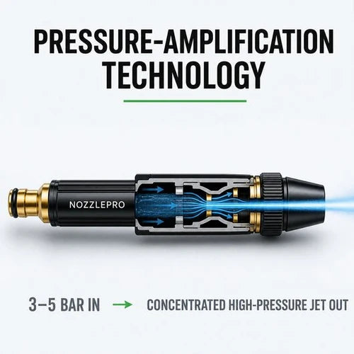 AquaBlast Pro™ High-Pressure Spray Nozzle