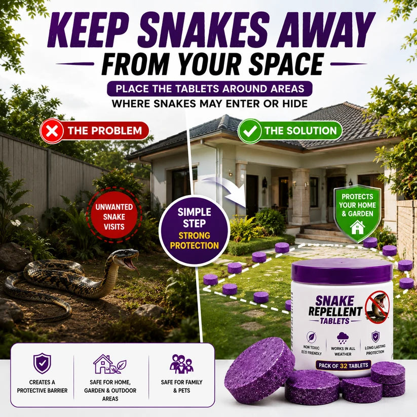 Snake Repellent Tablets (Pack of 32)