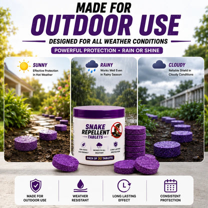 Snake Repellent Tablets (Pack of 32)
