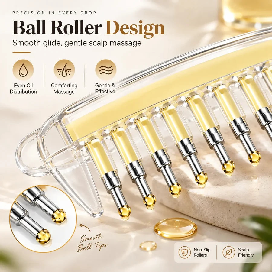Scalp Oil Applicator Comb