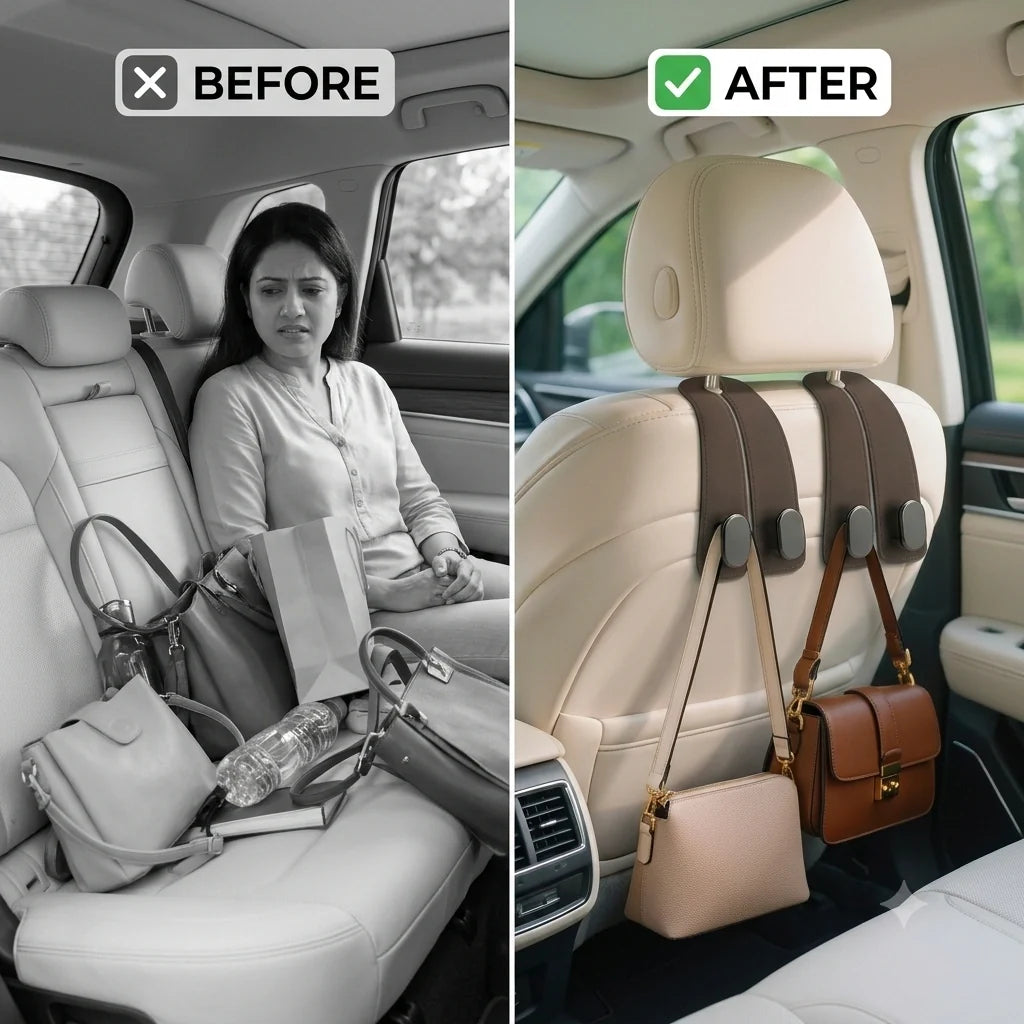 Car Headrest Bag Hook — Buy 1 Get 1 FREE